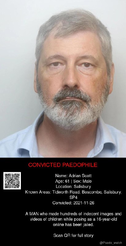 Adrian Scott 61 from #Salisbury - 26/11/21