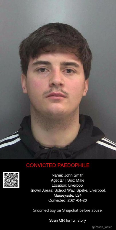 John Smith 27 from #Liverpool - 20/04/21