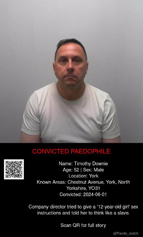 Timothy Downie 52 from #York - 01/06/24