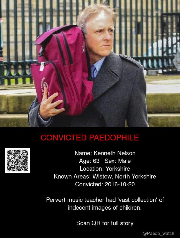 Kenneth Nelson 63 from #Yorkshire - 20/10/16