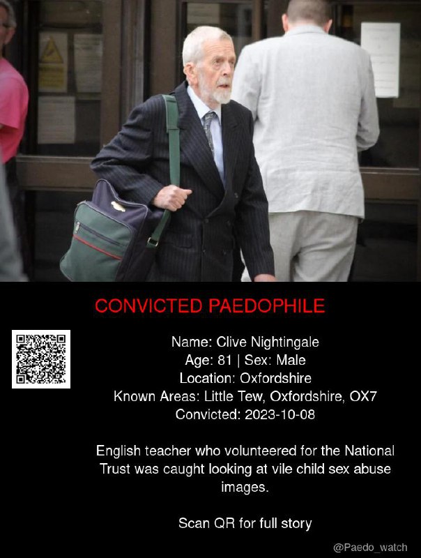 Clive Nightingale 81 from #Oxfordshire - 08/10/23