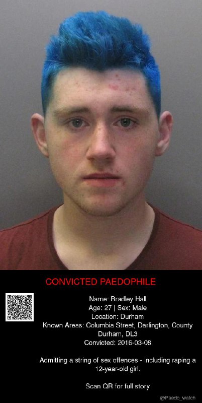 Bradley Hall 27 from #Durham - 08/03/16