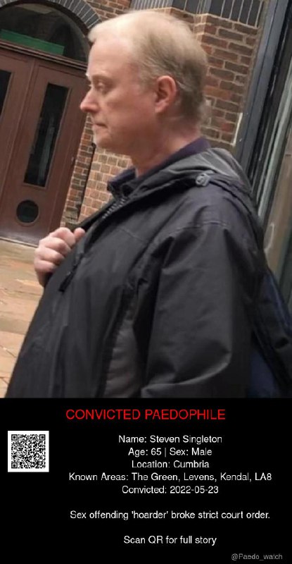 Steven Singleton 65 from #Cumbria - 23/05/22