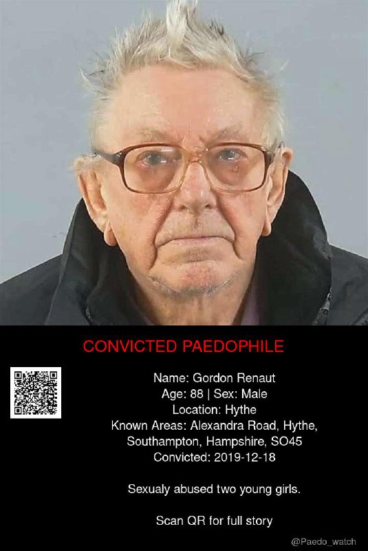 Gordon Renaut 88 from #Hythe - 18/12/19