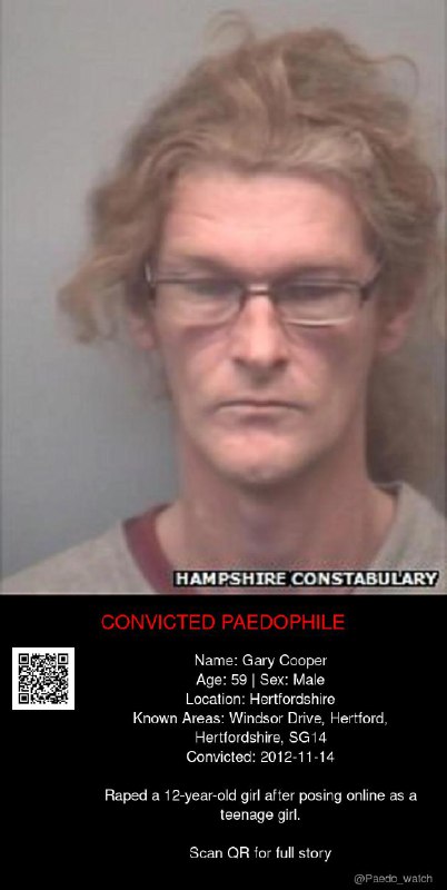 Gary Cooper 59 from #Hertfordshire - 14/11/12