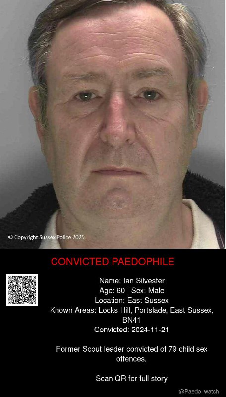 Ian Silvester 60 from #East Sussex - 21/11/24