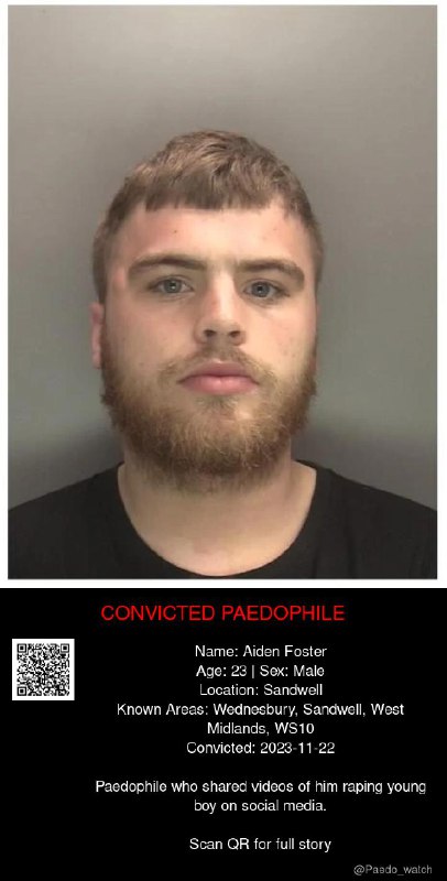 Aiden Foster 23 from #Sandwell - 22/11/23