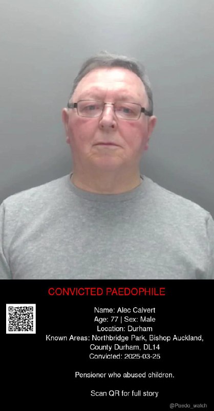 Alec Calvert 77 from #Durham - 25/03/25