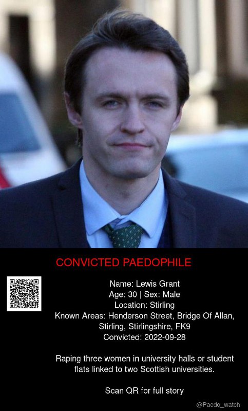 Lewis Grant 30 from #Stirling - 28/09/22