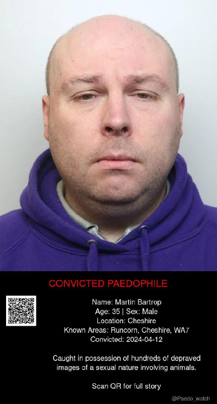Martin Bartrop 35 from #Cheshire - 12/04/24