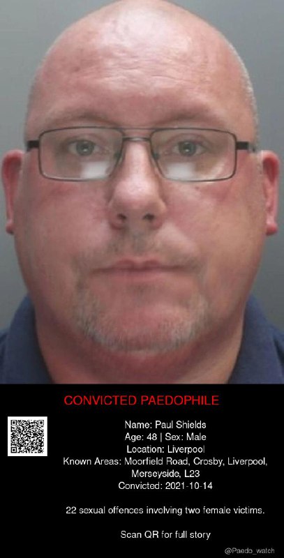 Paul Shields 48 from #Liverpool - 14/10/21
