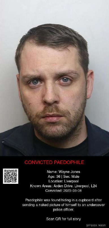Wayne Jones 36 from #Liverpool - 08/03/23