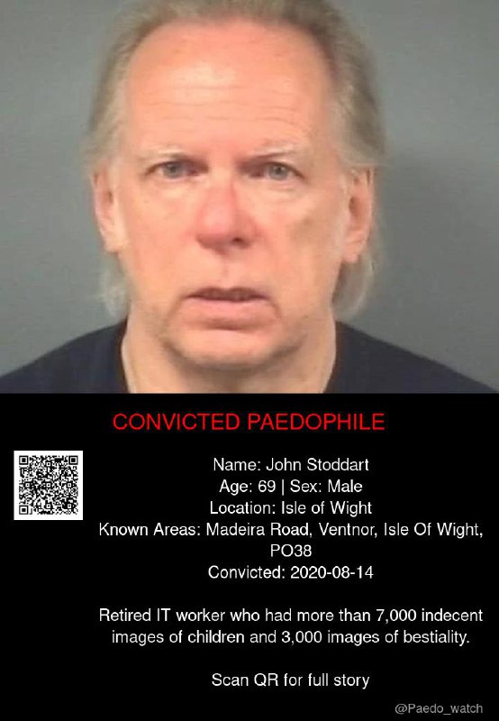 John Stoddart 69 from #Isle of Wight - 14/08/20