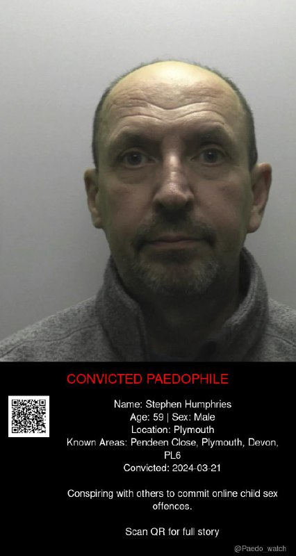 Stephen Humphries 59 from #Plymouth - 21/03/24