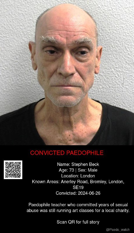 Stephen Beck 73 from #London - 26/06/24