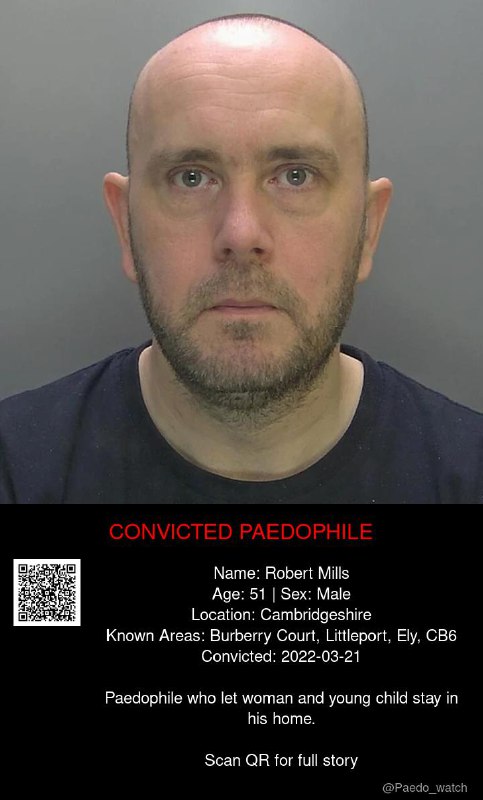 Robert Mills 51 from #Cambridgeshire - 21/03/22