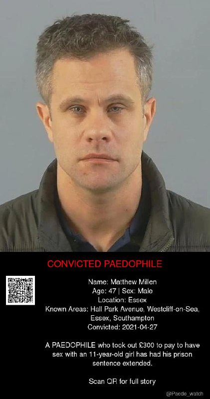 Matthew Millen 47 from #Essex - 27/04/21
