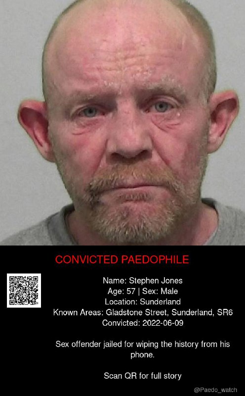 Stephen Jones 57 from #Sunderland - 09/06/22