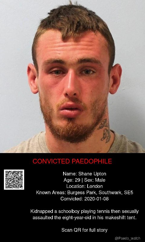 Shane Upton 29 from #London - 08/01/20