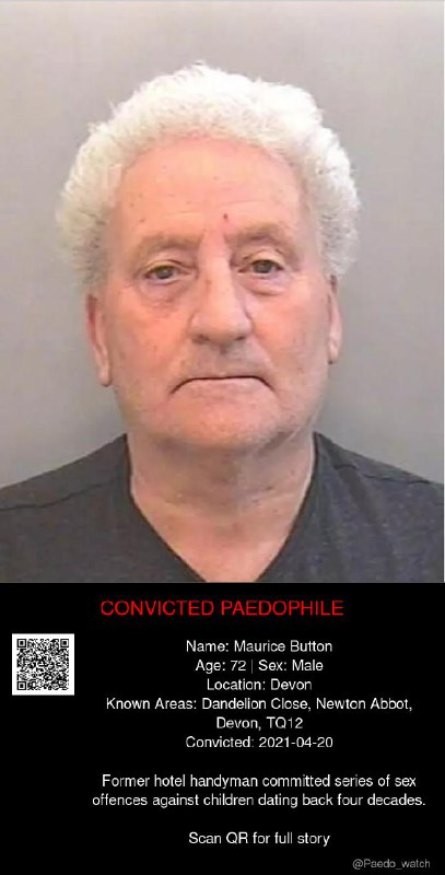 Maurice Button 72 from #Devon - 20/04/21