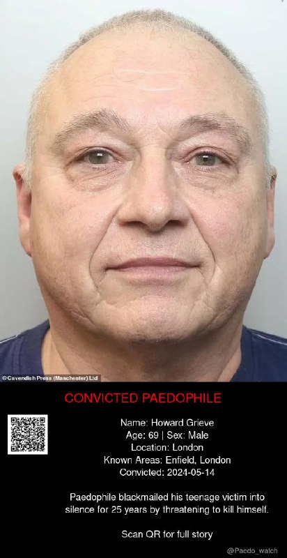 Howard Grieve 69 from #London - 14/05/24