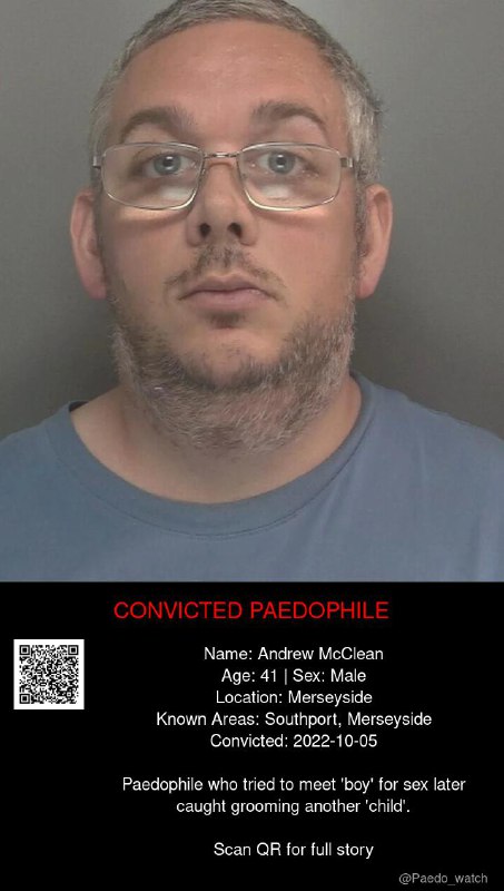 Andrew McClean 41 from #Merseyside - 05/10/22