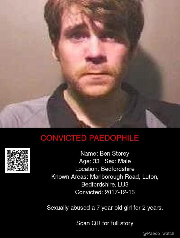 Ben Storey 33 from #Bedfordshire - 15/12/17