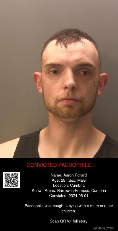 Aaron Pollard 28 from #Cumbria - 01/08/24