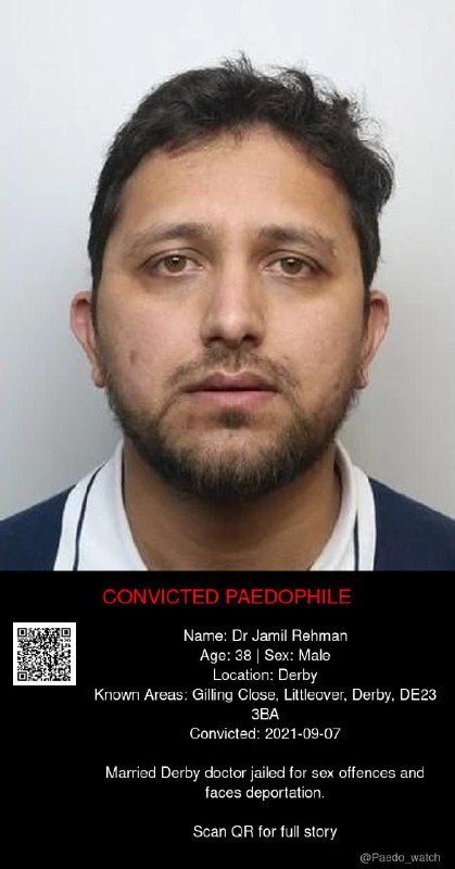 Dr Jamil Rehman 38 from #Derby - 07/09/21