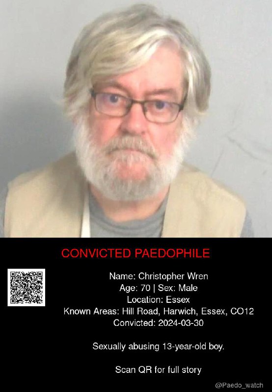 Christopher Wren 70 from #Essex - 30/03/24
