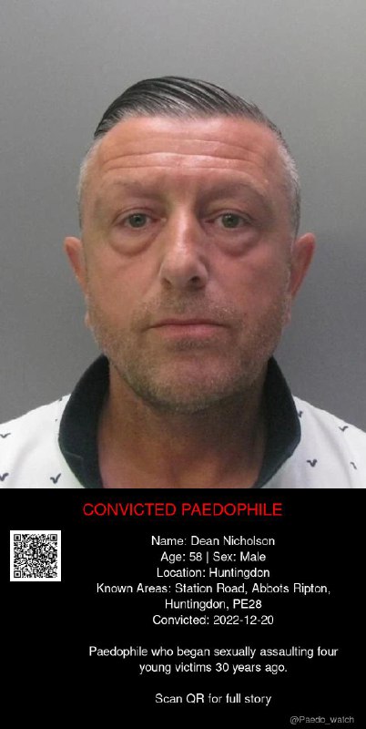 Dean Nicholson 58 from #Huntingdon - 20/12/22