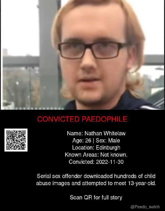 Nathan Whitelaw 26 from #Edinburgh - 30/11/22