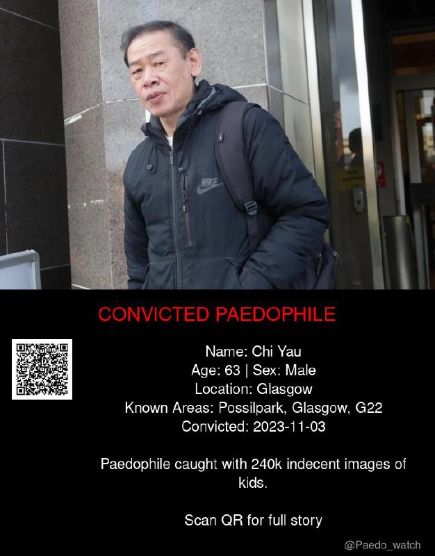 Chi Yau 63 from #Glasgow - 03/11/23