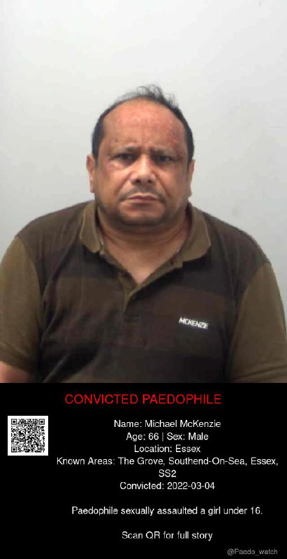 Michael McKenzie 66 from #Essex - 04/03/22