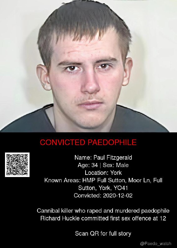 Paul Fitzgerald 34 from #York - 02/12/20