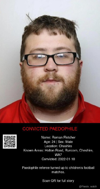 Roman Fletcher 24 from #Cheshire - 10/01/22