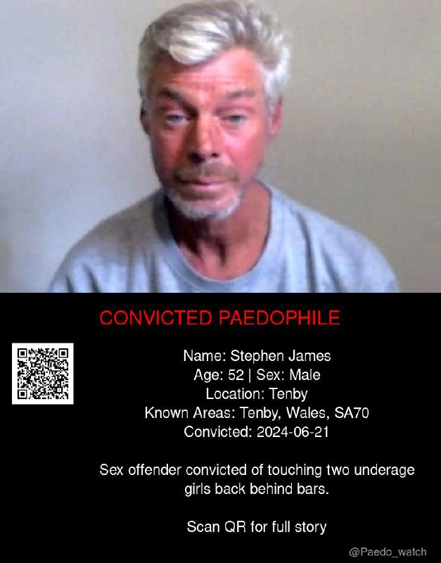 Stephen James 52 from #Tenby - 21/06/24