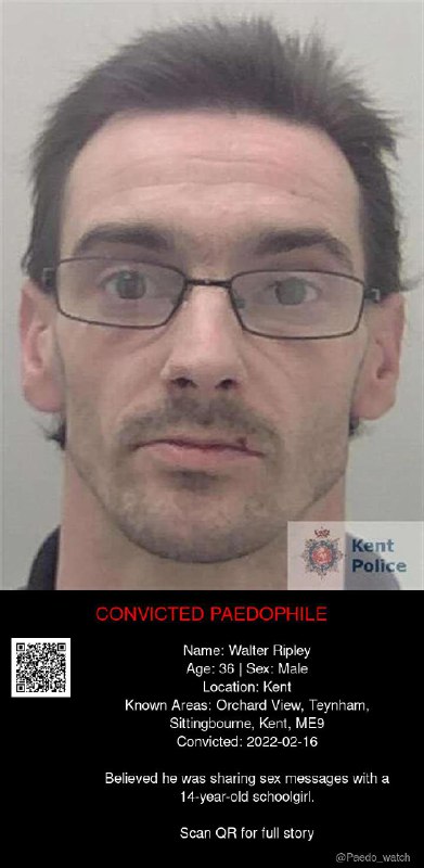 Walter Ripley 36 from #Kent - 16/02/22