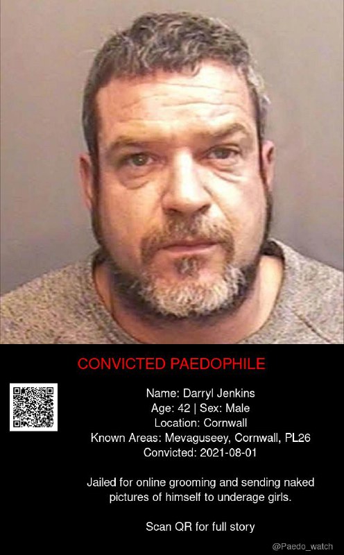 Darryl Jenkins 42 from #Cornwall - 01/08/21