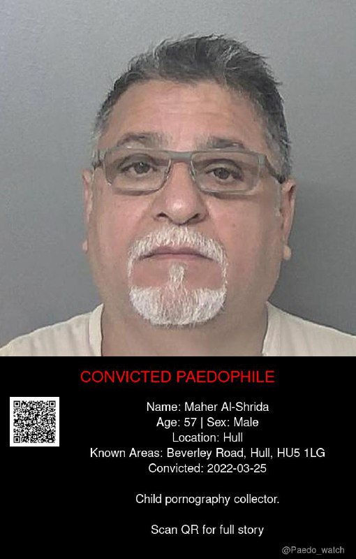 Maher Al-Shrida 57 from #Hull - 25/03/22