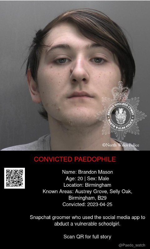 Brandon Mason 20 from #Birmingham - 25/04/23