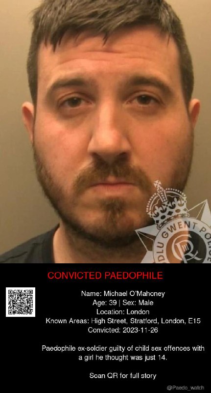 Michael O’Mahoney 39 from #London - 26/11/23