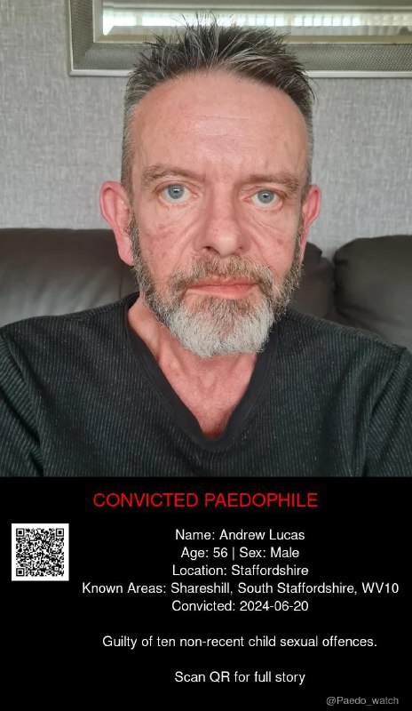 Andrew Lucas 56 from #Staffordshire - 20/06/24