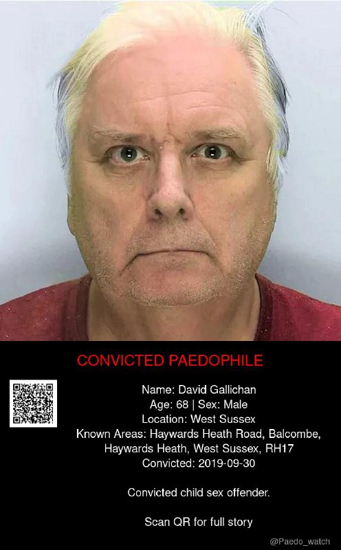 David Gallichan 68 from #West Sussex - 30/09/19