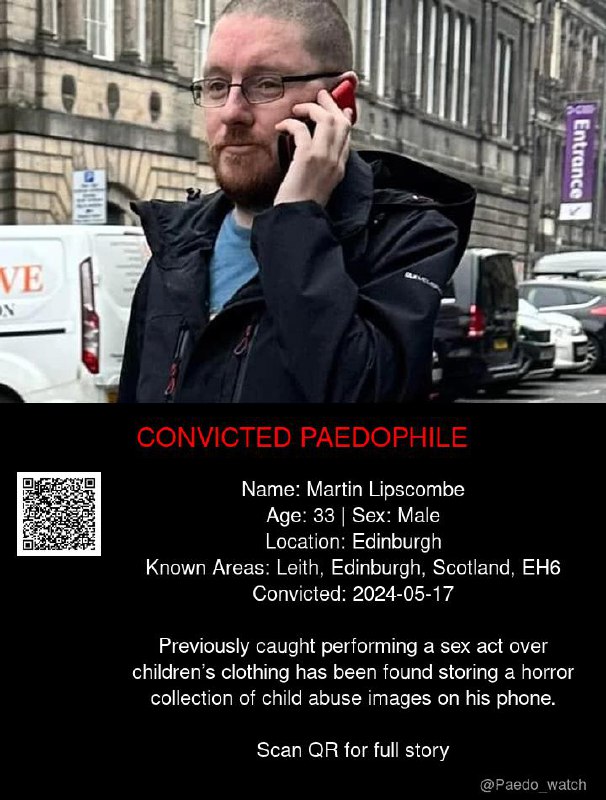 Martin Lipscombe 33 from #Edinburgh - 17/05/24