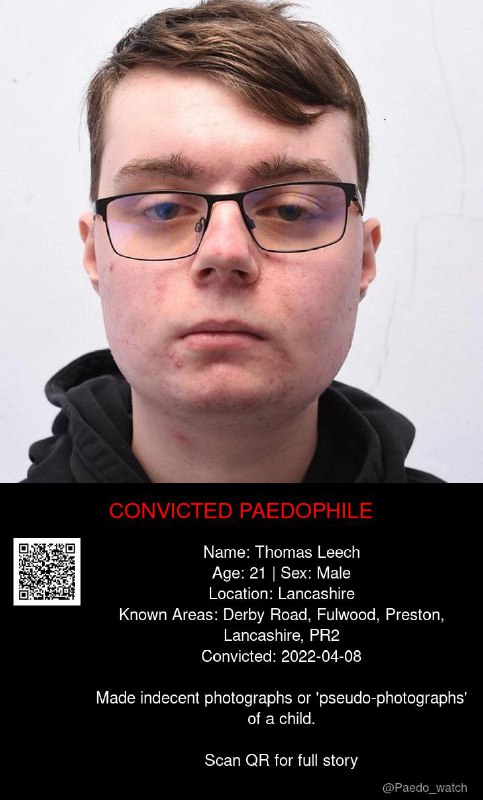 Thomas Leech 21 from #Lancashire - 08/04/22