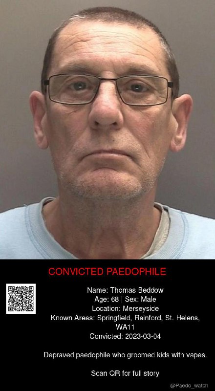 Thomas Beddow 68 from #Merseyside - 04/03/23