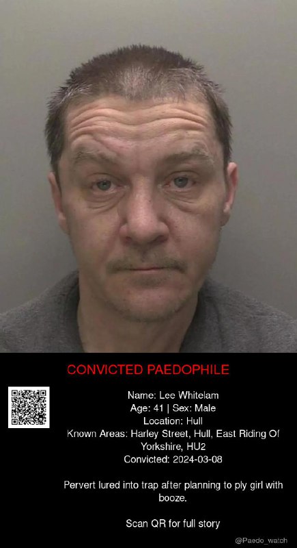 Lee Whitelam 41 from #Hull - 08/03/24