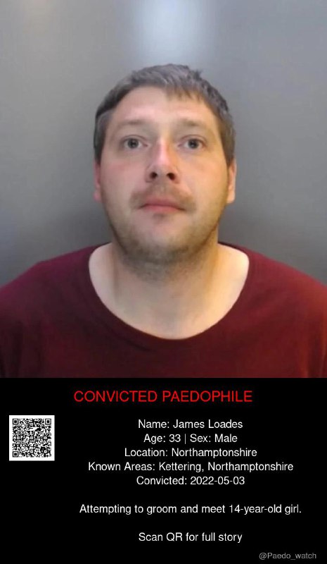 James Loades 33 from #Northamptonshire - 03/05/22