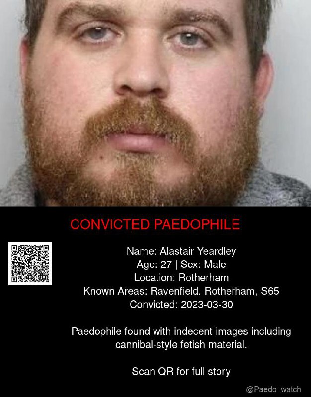 Alastair Yeardley 27 from #Rotherham - 30/03/23